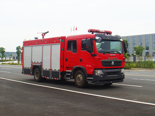 豪沃5T水罐消防车（国五）
