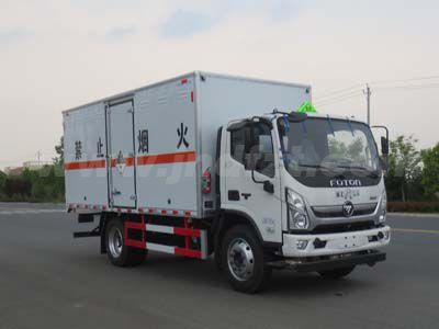 江特牌JDF5120XZWB6型杂项危险物品厢式运输车