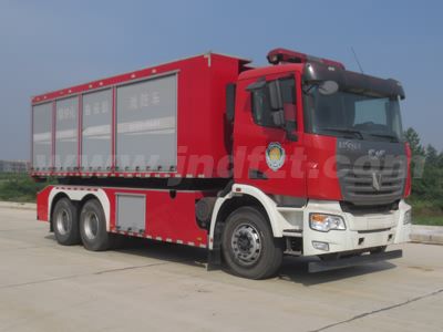 ​江特牌JDF5190TXFZX50型自装卸式消防车