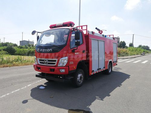 ​江特牌JDF5081GXFSG25/B6型水罐消防车