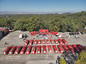 湖北江南31辆森林消防车交付使用 助力解决“巡护基本靠走”工作难点！