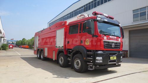 江特牌JDF5420JXFJP20型举高喷射消防车(20米举高喷射消防车)