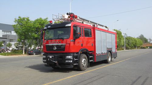 江特牌JDF5190GXFAP35/Z6型压缩空气泡沫消防车（15米高喷消防车）