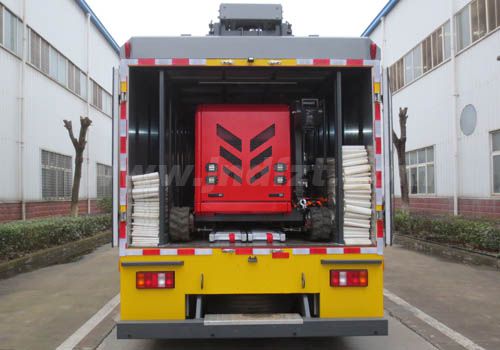 江特牌JDF5110TGPZ6型远程供排水抢险车