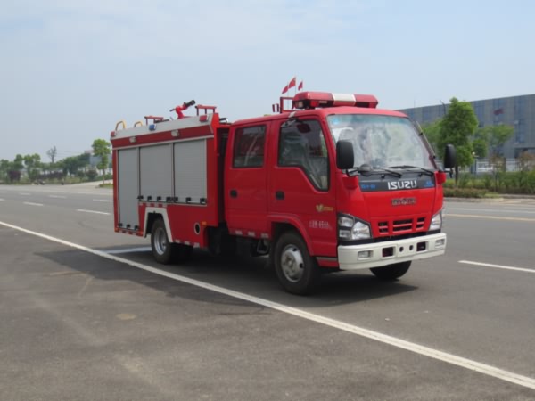 庆铃2吨水罐消防车（国五）